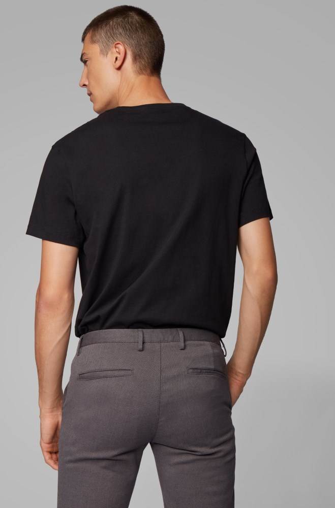 Hugo Boss Slim-fit chinos Grå | gk6Sb6oX