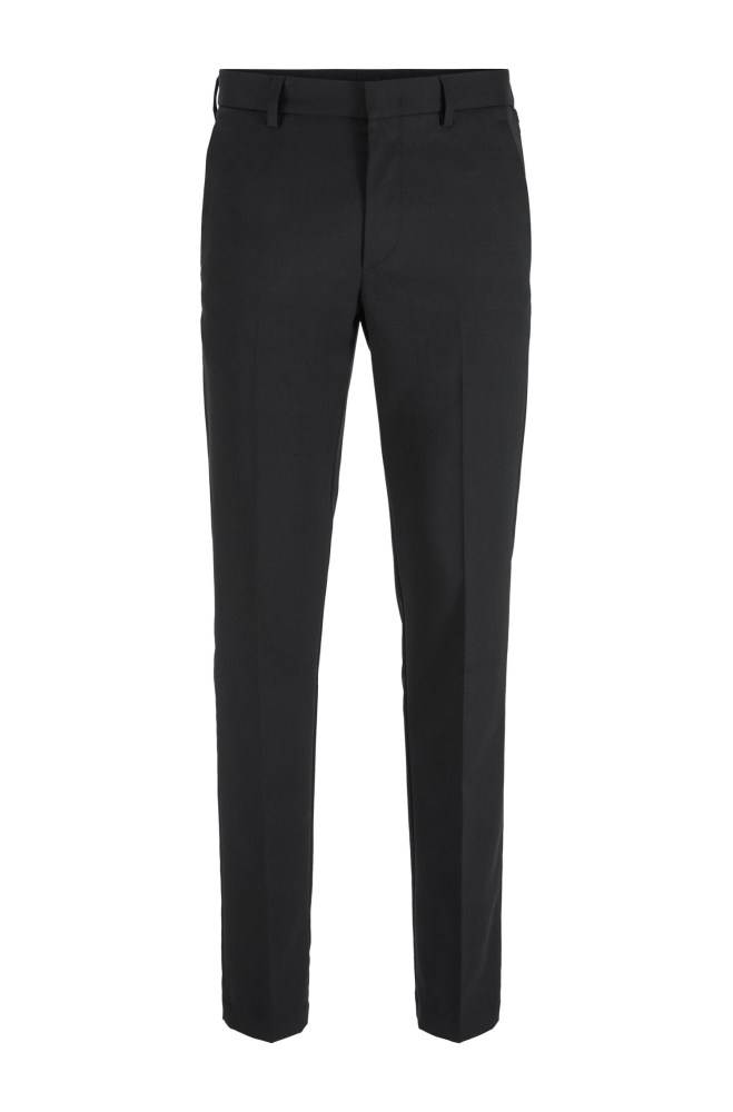 Hugo Boss Slim-fit chinos Svarte | NUsMnVR5