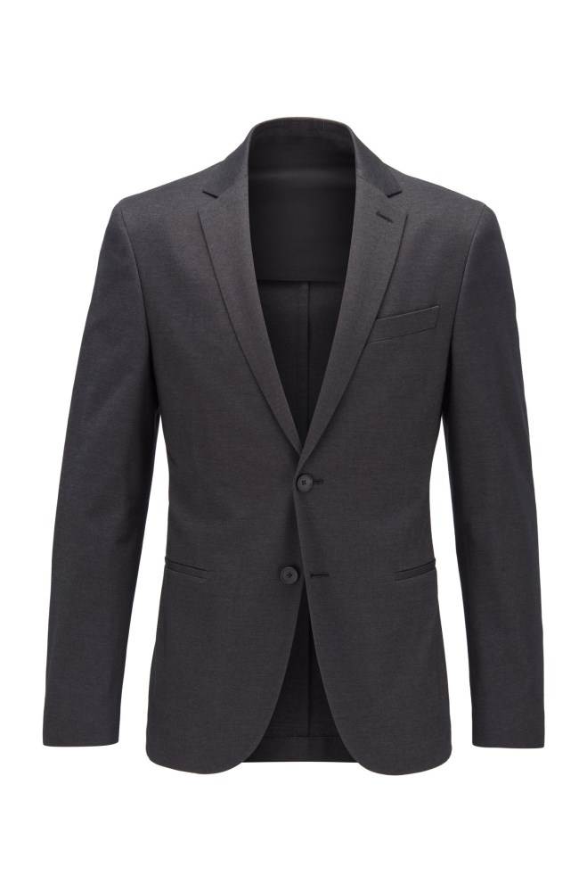 Hugo Boss Slim-fit jacket Grå | CjBF8oWe