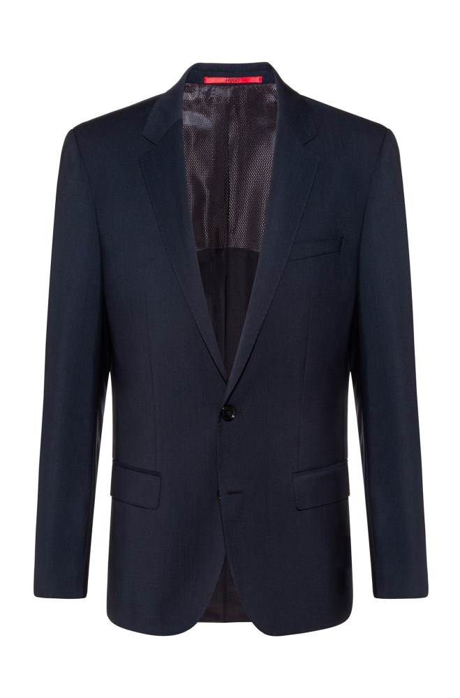 Hugo Boss Slim-fit jacket Mørke Blå | BnI63B7E