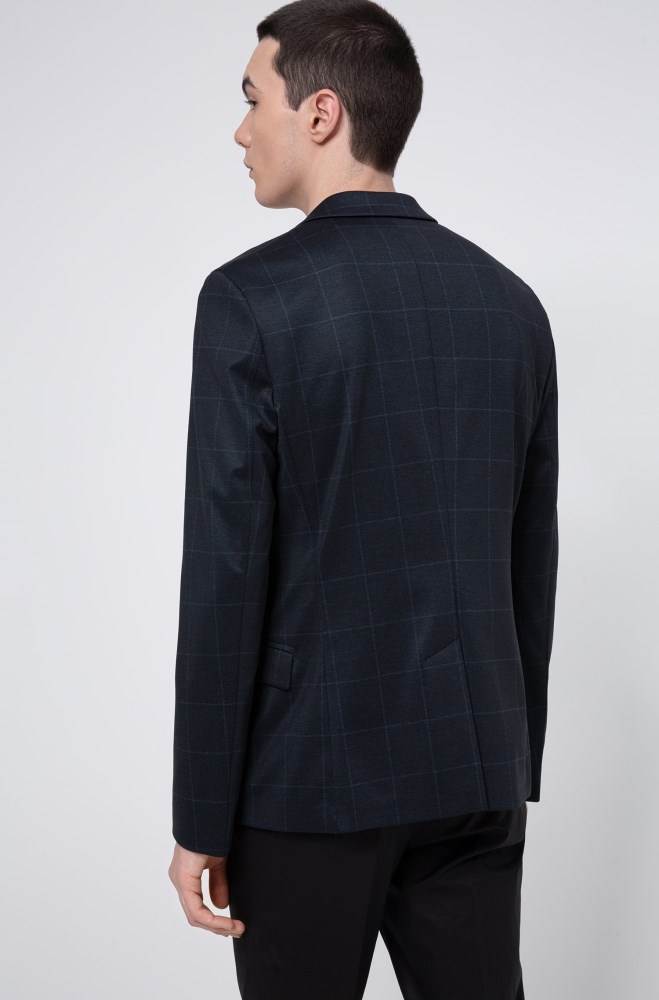 Hugo Boss Slim-fit jacket Patterned | 3Ye2BWJQ