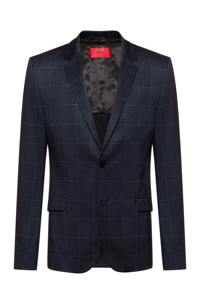 Hugo Boss Slim-fit jacket Patterned | 3Ye2BWJQ