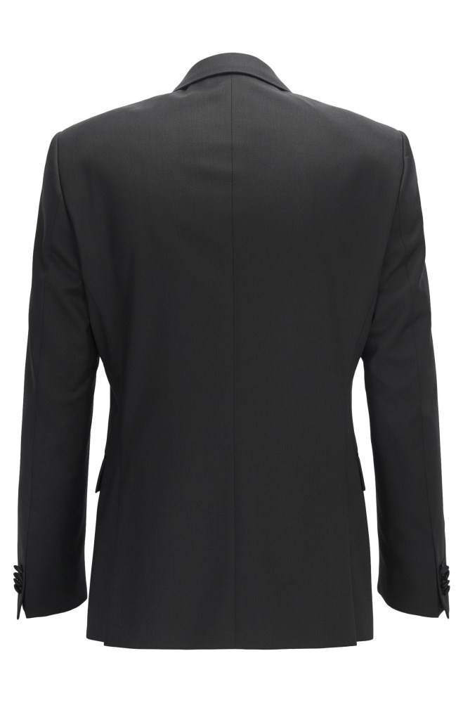 Hugo Boss Slim-fit jacket Svarte | 076ZuEGE