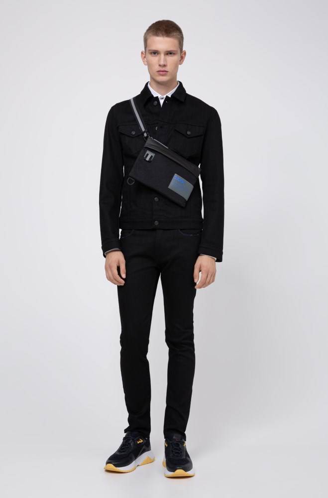 Hugo Boss Slim-fit jacket Svarte | tCEEtofs