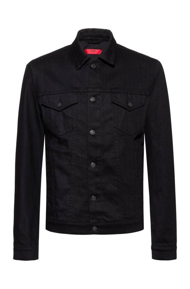 Hugo Boss Slim-fit jacket Svarte | tCEEtofs