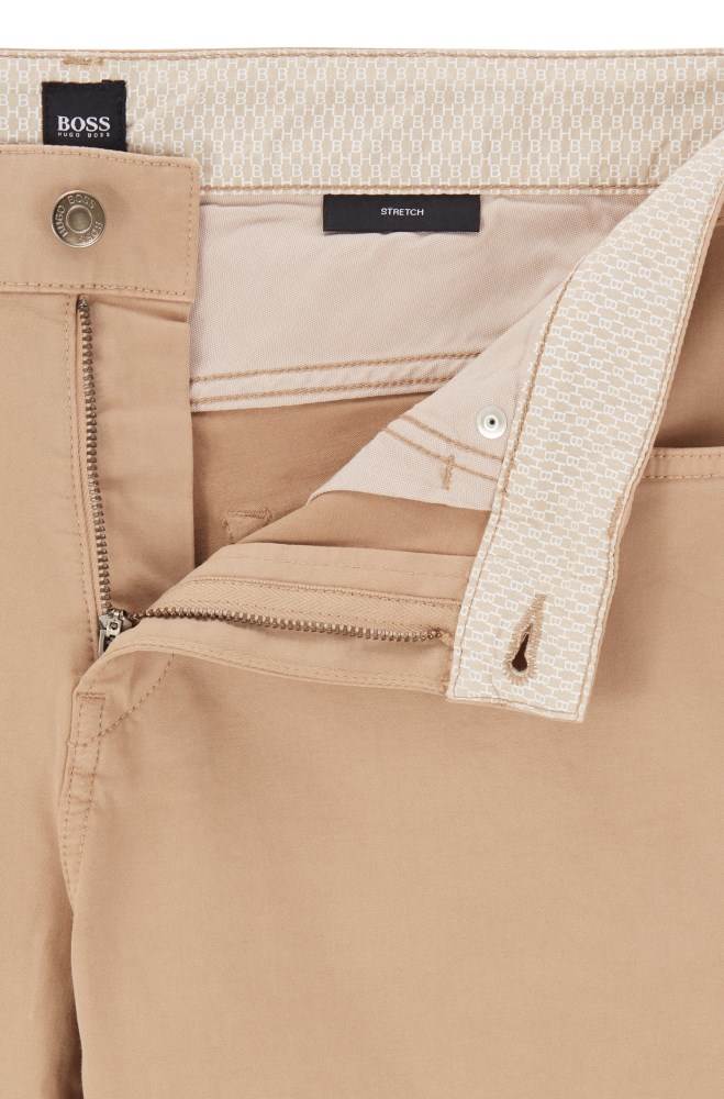 Hugo Boss Slim-fit jeans Beige | LETGQMDO