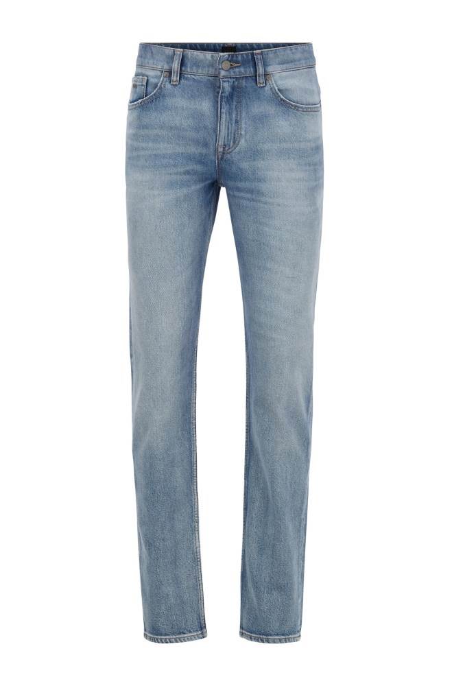 Hugo Boss Slim-fit jeans Blå | BsRduU4s