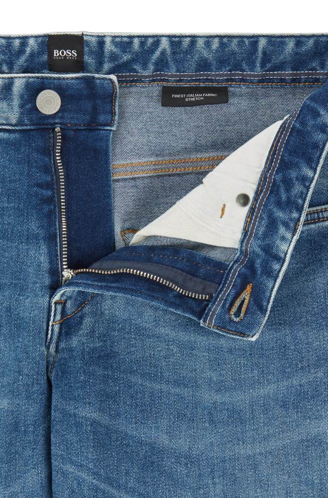 Hugo Boss Slim-fit jeans Blå | NXsqnz70