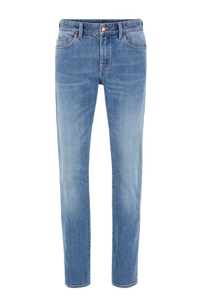 Hugo Boss Slim-fit jeans Blå | RgdkzIsq