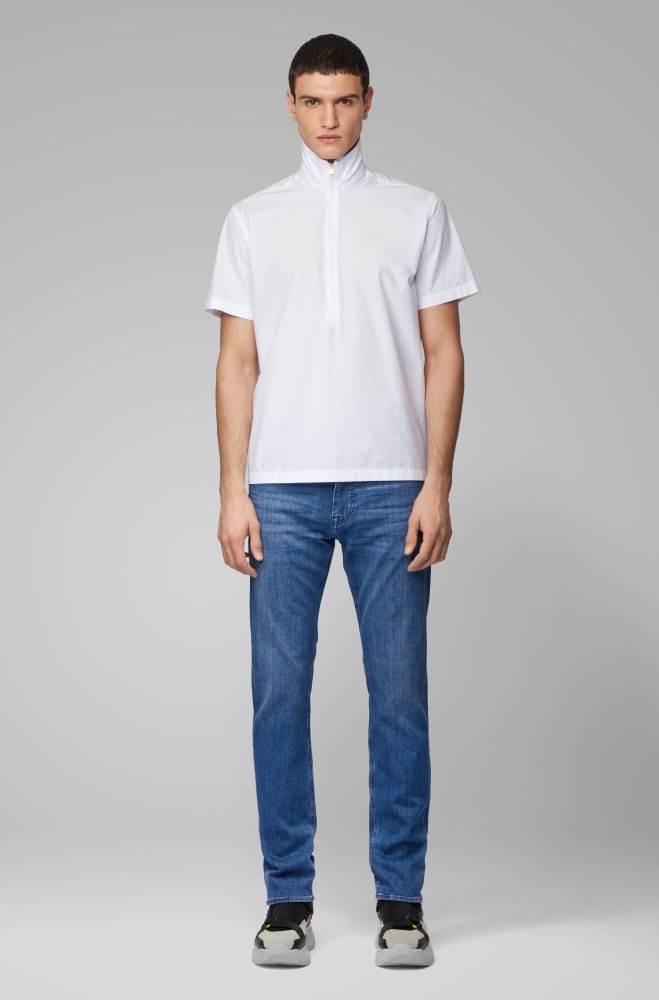 Hugo Boss Slim-fit jeans Blå | VTMSf2At