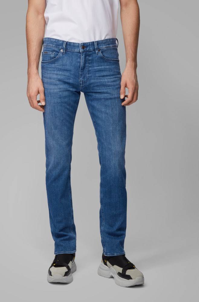 Hugo Boss Slim-fit jeans Blå | VTMSf2At