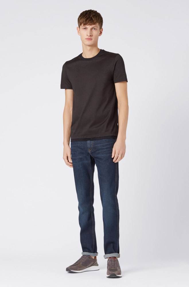 Hugo Boss Slim-fit jeans Blå | ZnUbk1bY