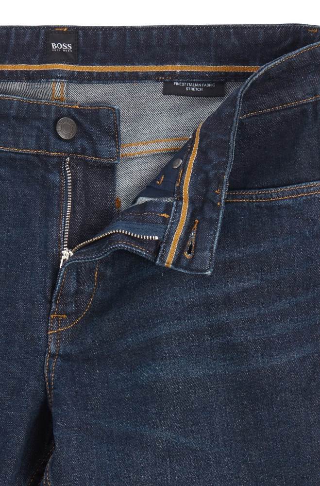 Hugo Boss Slim-fit jeans Blå | ZnUbk1bY