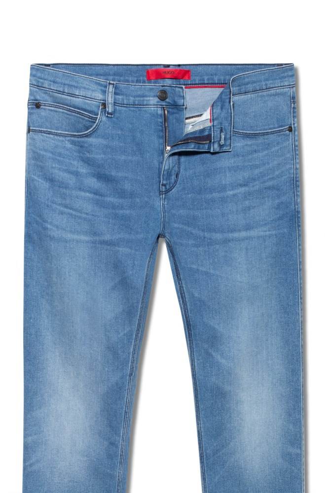 Hugo Boss Slim-fit jeans Blå | gG4zy00R