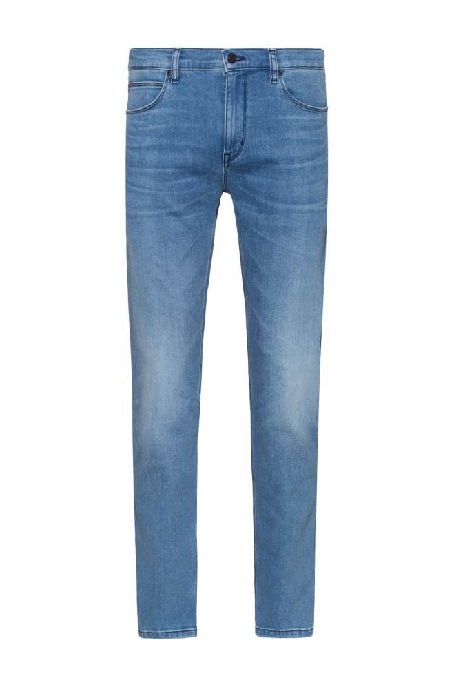 Hugo Boss Slim-fit jeans Blå | gG4zy00R