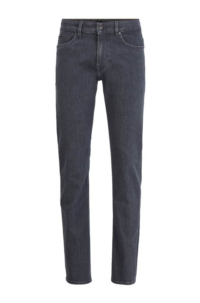 Hugo Boss Slim-fit jeans Grå | rR8f6AY2