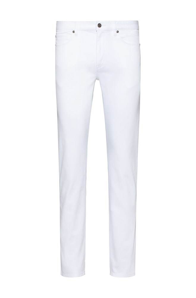 Hugo Boss Slim-fit jeans Hvite | 1gIUwalk