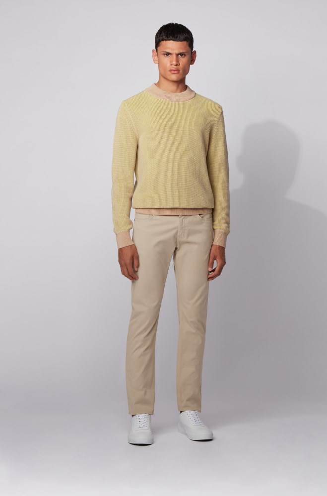 Hugo Boss Slim-fit jeans Lyse Beige | 54hipuyb