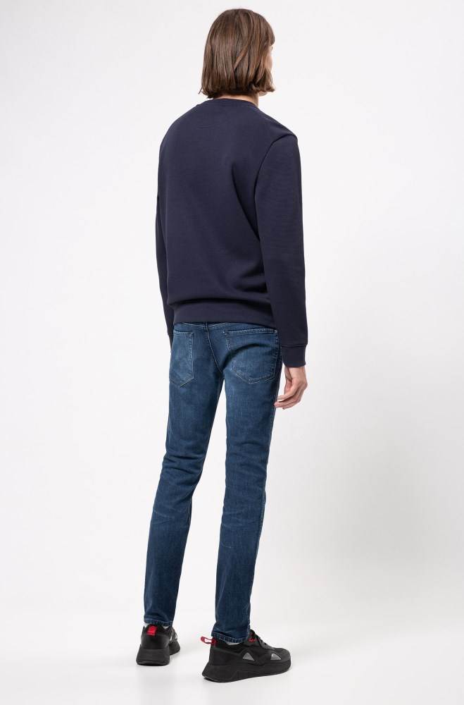 Hugo Boss Slim-fit jeans Mørke Blå | 1S33jx0T