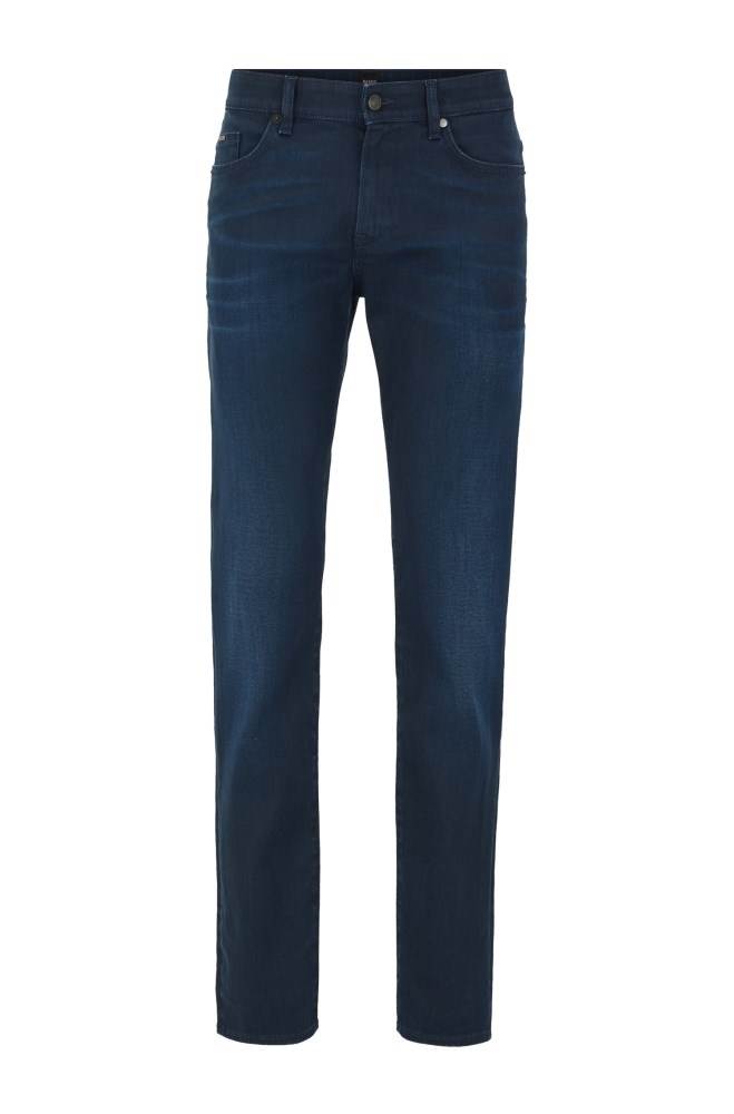 Hugo Boss Slim-fit jeans Mørke Blå | 1jhDsFLT