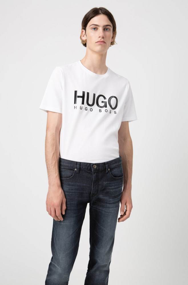 Hugo Boss Slim-fit jeans Mørke Blå | ufbzg0MI