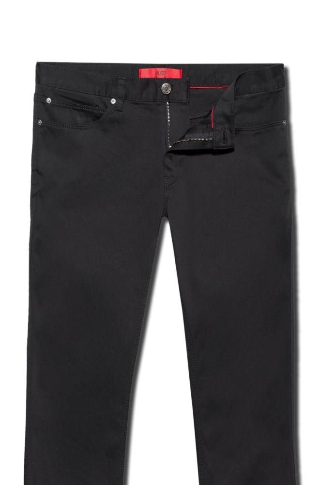 Hugo Boss Slim-fit jeans Svarte | GmfwUzAI