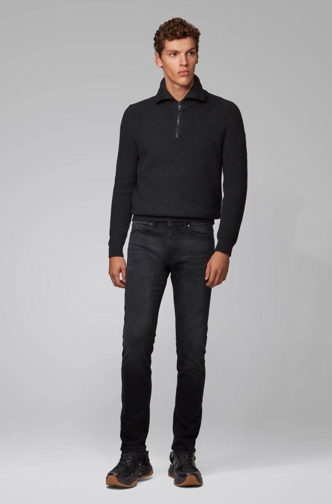 Hugo Boss Slim-fit jeans Svarte | IDHSlMtf