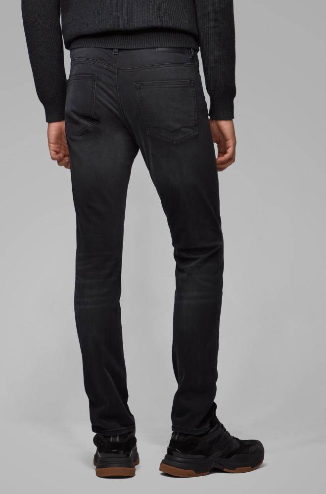 Hugo Boss Slim-fit jeans Svarte | IDHSlMtf