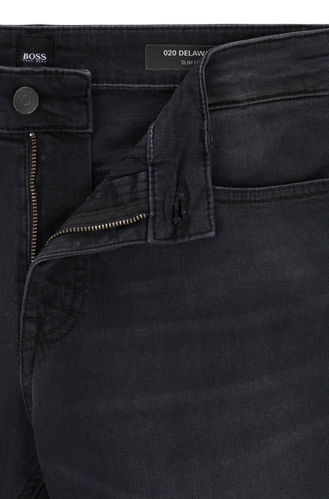 Hugo Boss Slim-fit jeans Svarte | IDHSlMtf