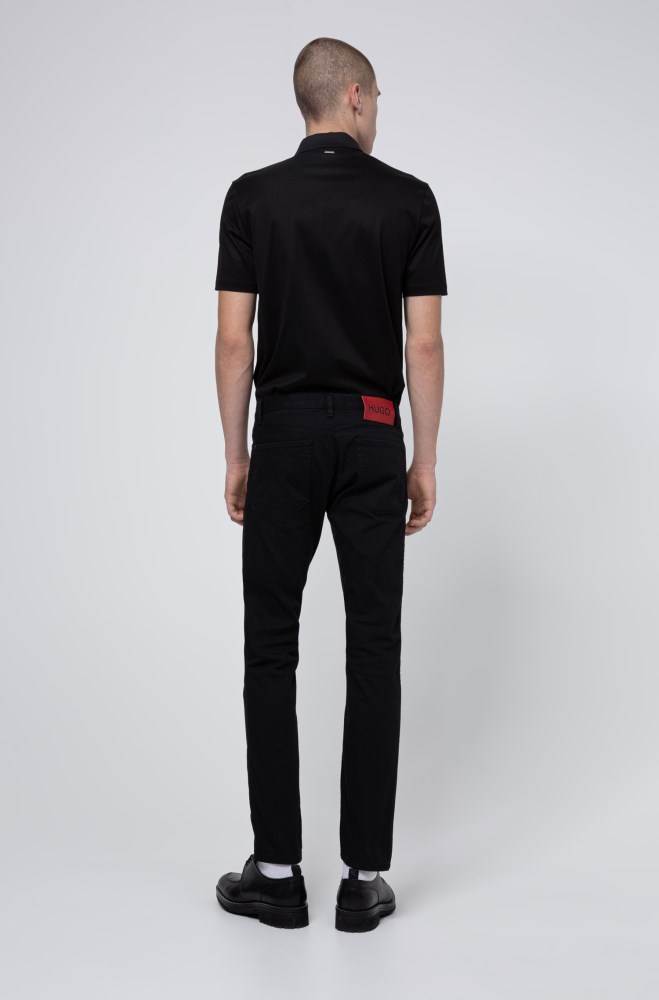 Hugo Boss Slim-fit jeans Svarte | LbAKeobM