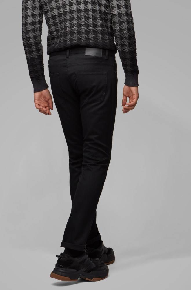 Hugo Boss Slim-fit jeans Svarte | TXwaKwlz