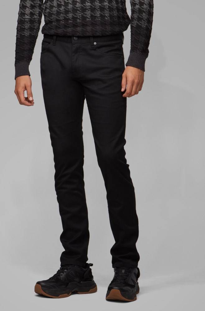 Hugo Boss Slim-fit jeans Svarte | TXwaKwlz