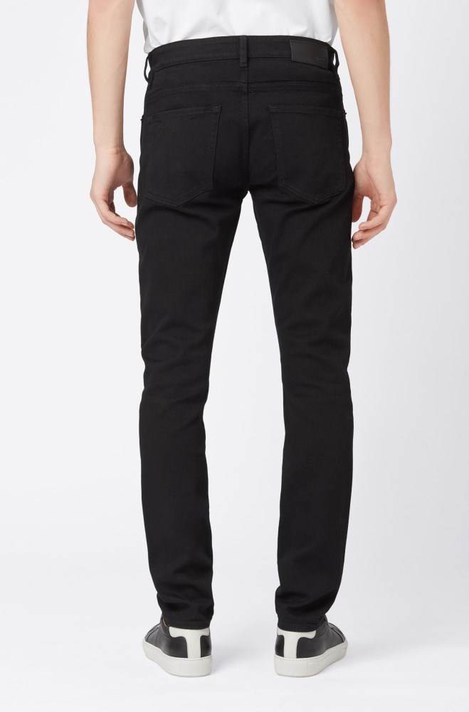 Hugo Boss Slim-fit jeans Svarte | vWZESTnc