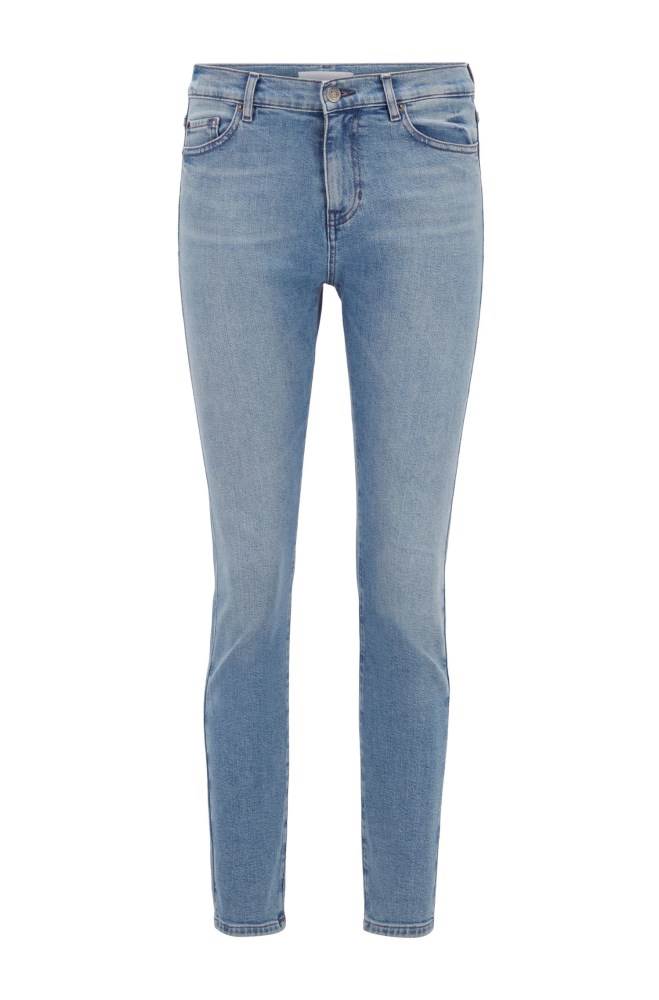 Hugo Boss Slim-fit jeans Turkis | Q14XeyVC