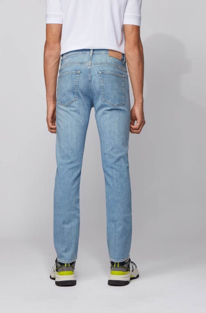 Hugo Boss Slim-fit jeans Turkis | wussCnay