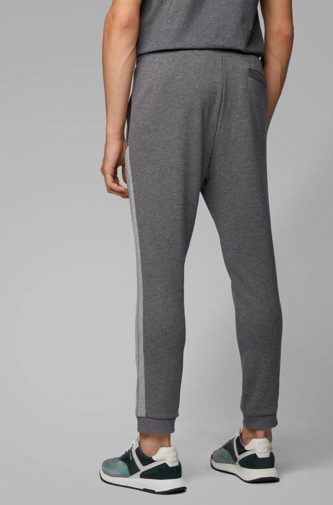 Hugo Boss Slim-fit jogging trousers Grå | XNVI24sU