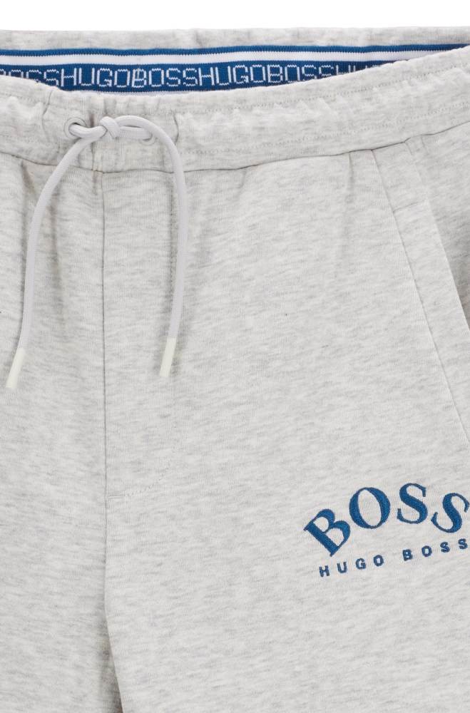 Hugo Boss Slim-fit jogging trousers Lyse Grå | 8nCIhP6m