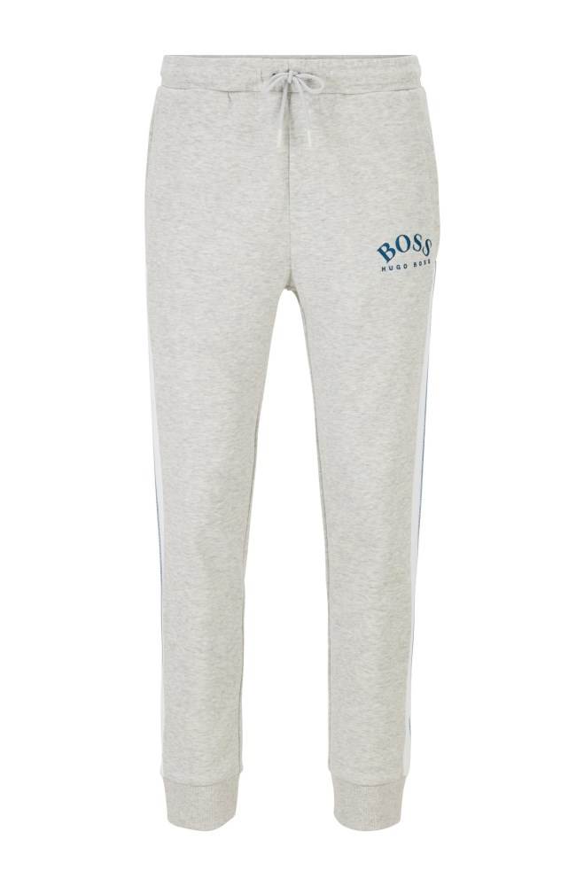 Hugo Boss Slim-fit jogging trousers Lyse Grå | m5Dr7jt0