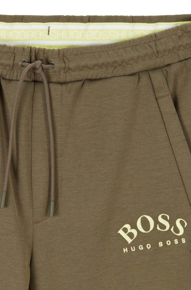 Hugo Boss Slim-fit jogging trousers Mørke Grønn | Y2gUHYzv