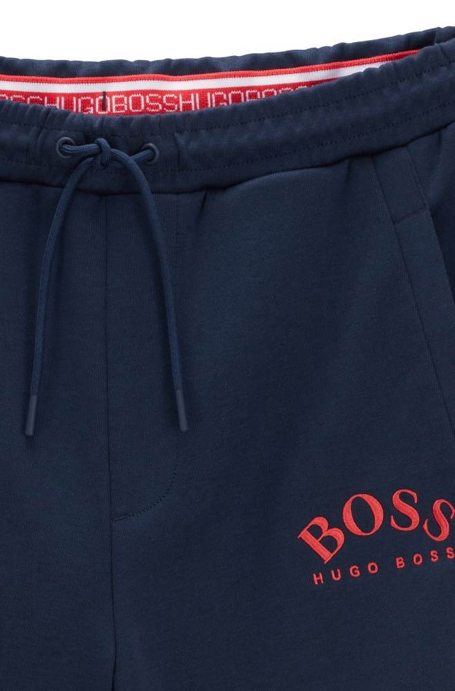 Hugo Boss Slim-fit jogging trousers Mørke Blå | u2NdrDVn