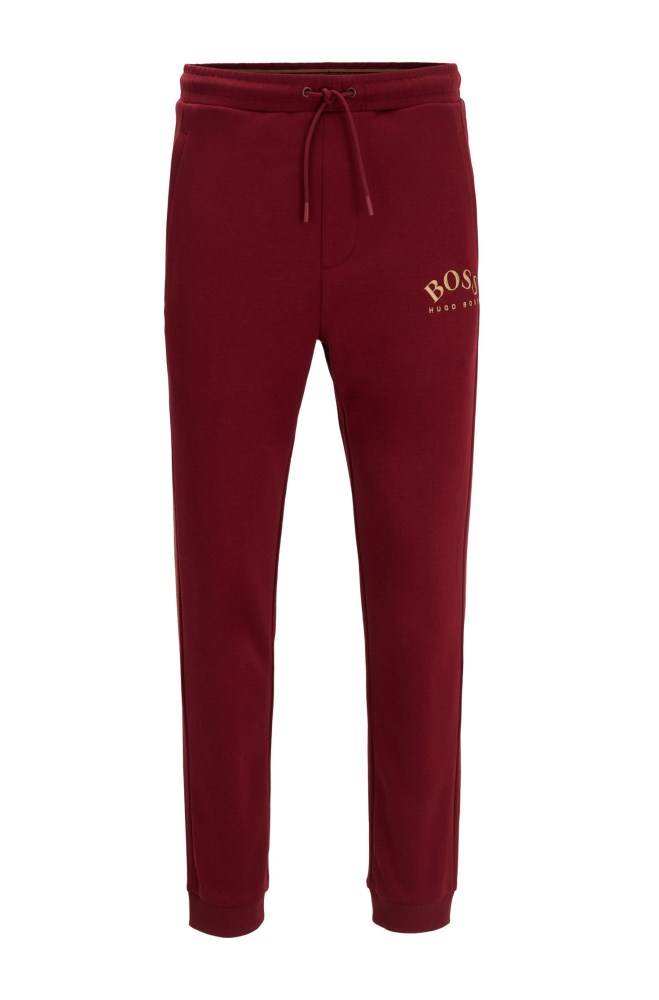 Hugo Boss Slim-fit jogging trousers Rød | I1DFKTPm