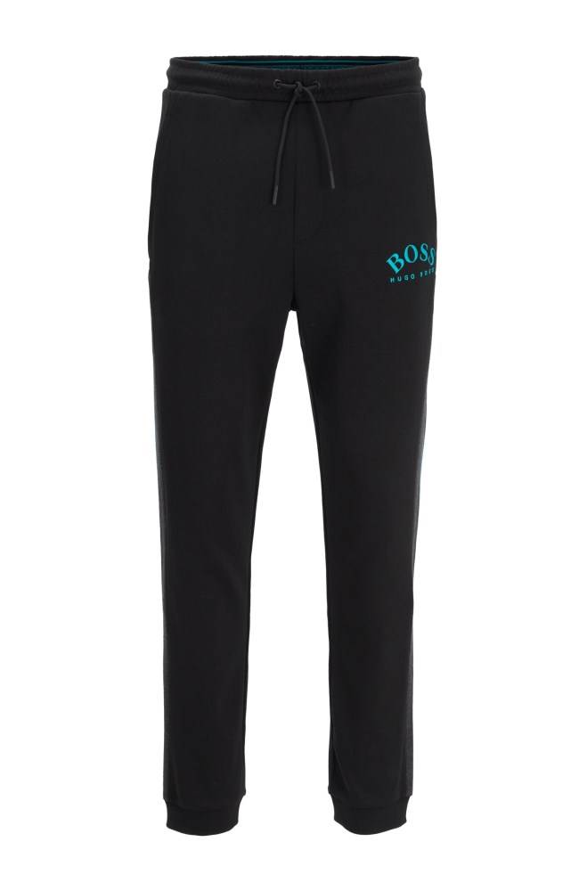 Hugo Boss Slim-fit jogging trousers Svarte | ENVehvvP