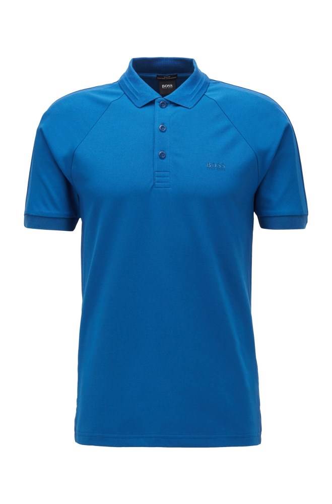 Hugo Boss Slim-fit polo shirt Blå | mEwYAulE