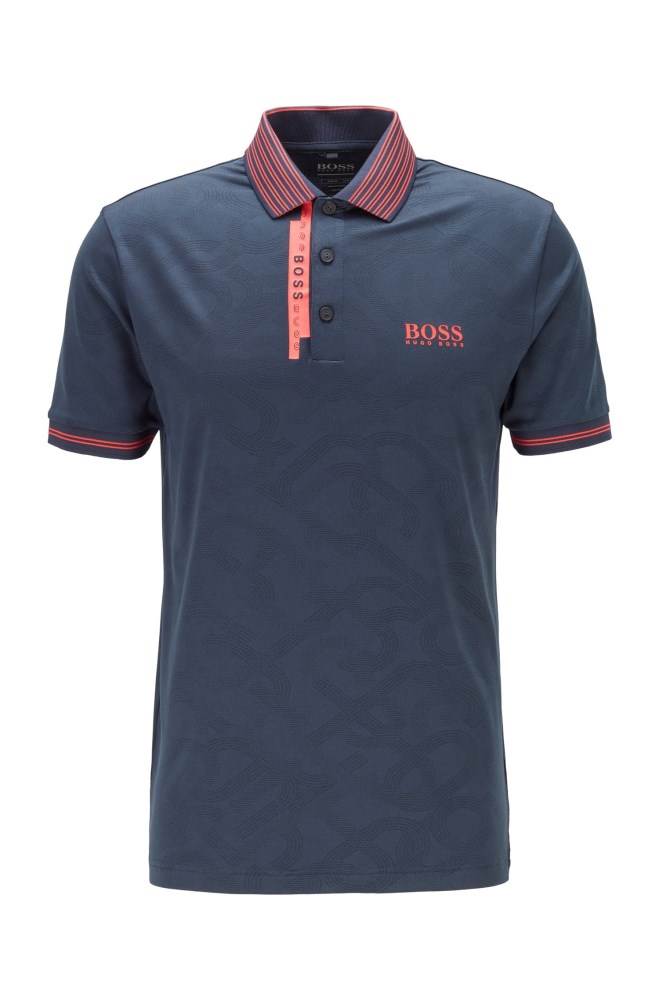 Hugo Boss Slim-fit polo shirt Mørke Blå | I2IGpel6