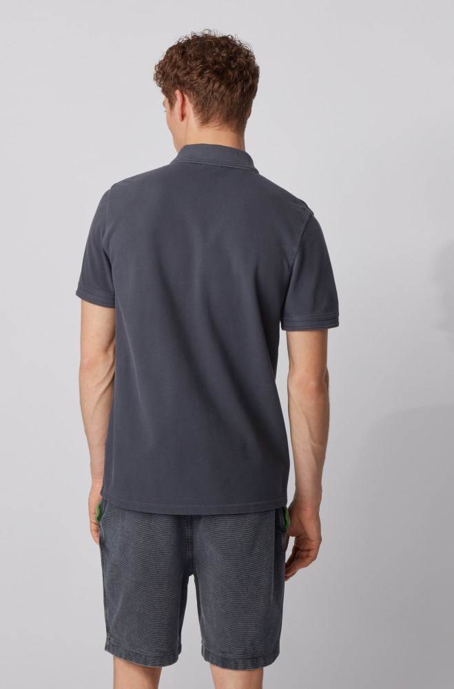 Hugo Boss Slim-fit polo shirt Mørke Blå | cjQbOQsr