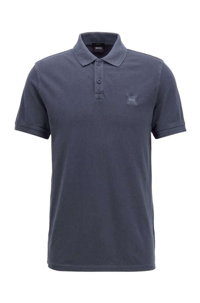 Hugo Boss Slim-fit polo shirt Mørke Blå | cjQbOQsr