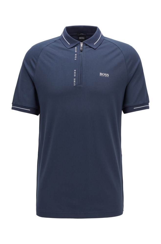 Hugo Boss Slim-fit polo shirt Mørke Blå | vmwLKFmM