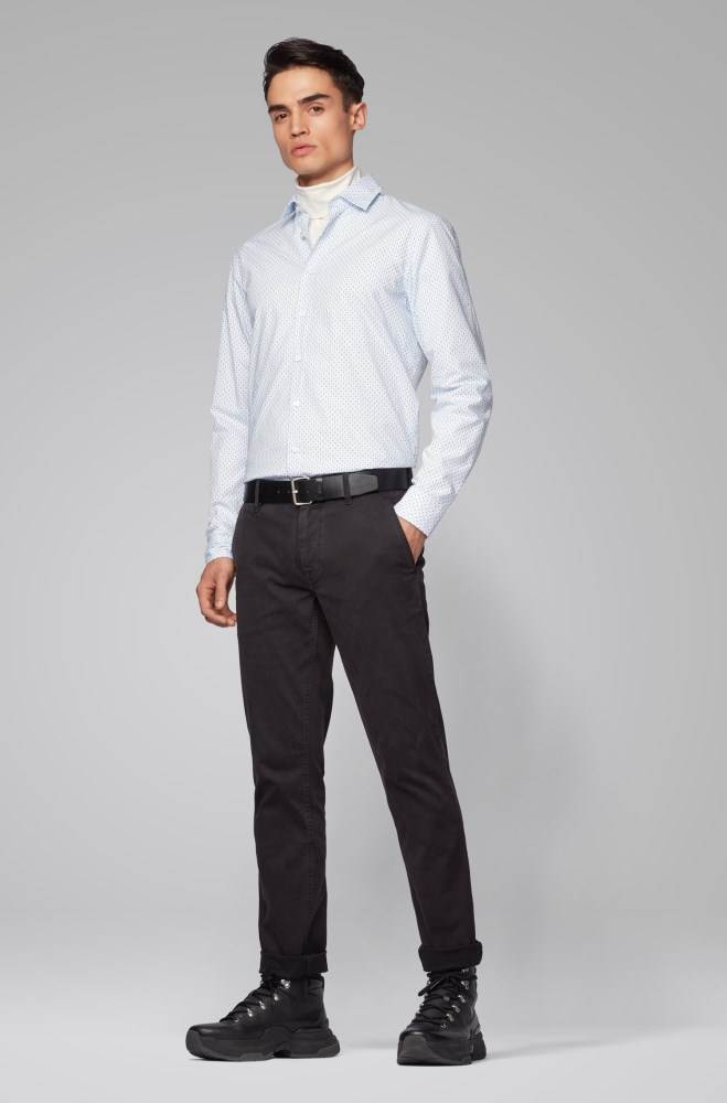 Hugo Boss Slim-fit shirt Blå | 992fBld1