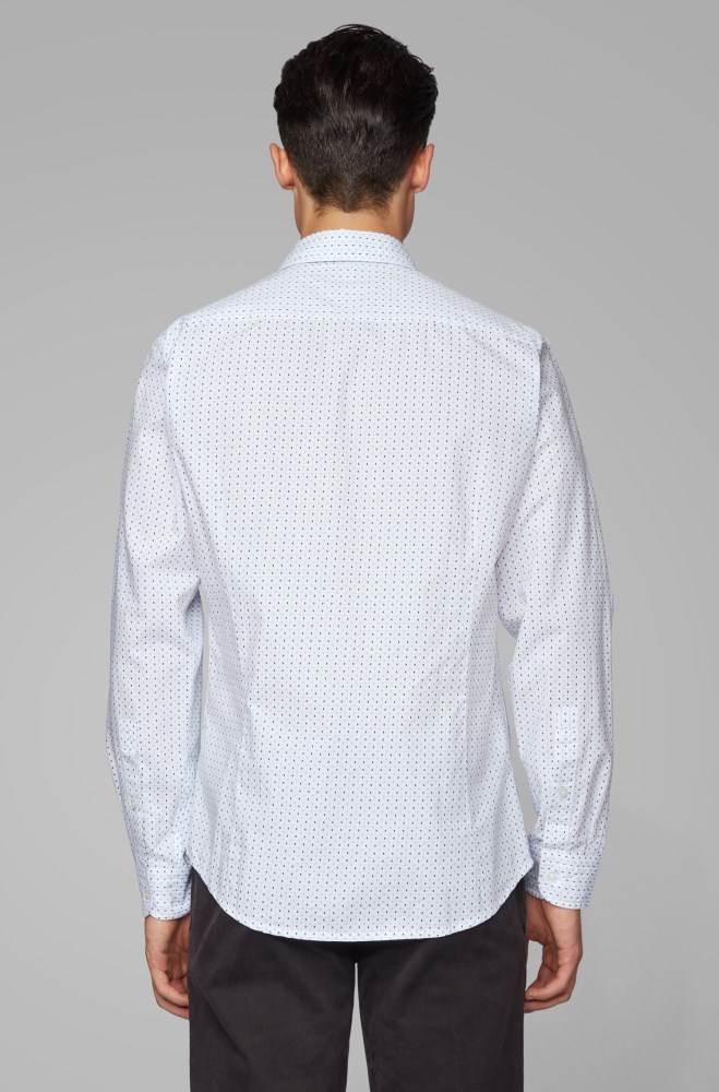 Hugo Boss Slim-fit shirt Blå | 992fBld1