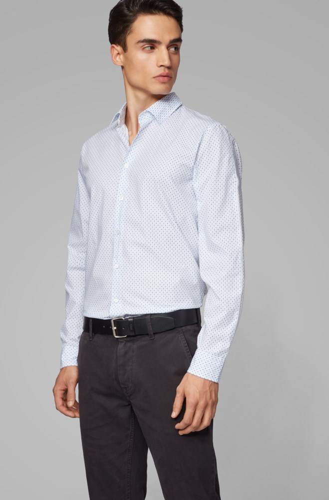 Hugo Boss Slim-fit shirt Blå | 992fBld1